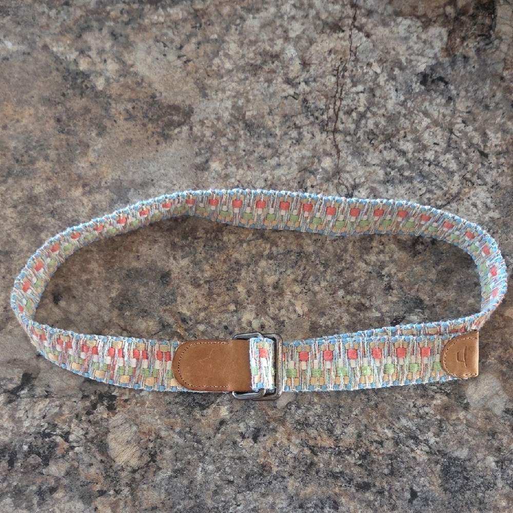 Tilley Women's Wovenโ Belt with Tan Accents